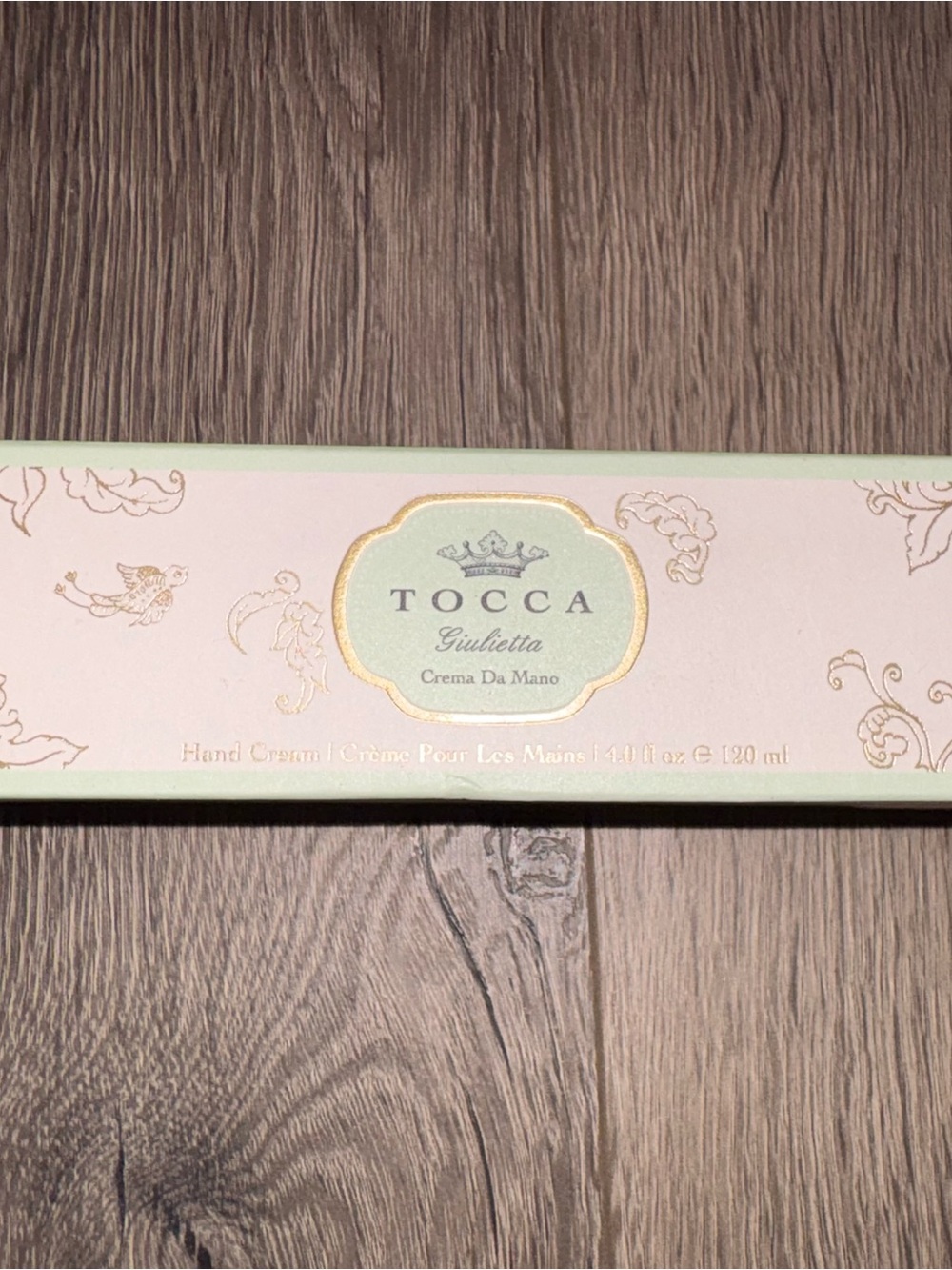 Hand cream by tocca guilietta